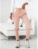 Women\'s beige cotton sweatpants 0560 - Online store - Boutique